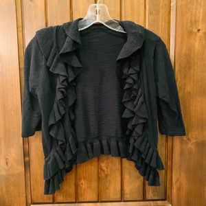 The Limited Black sweater jacket